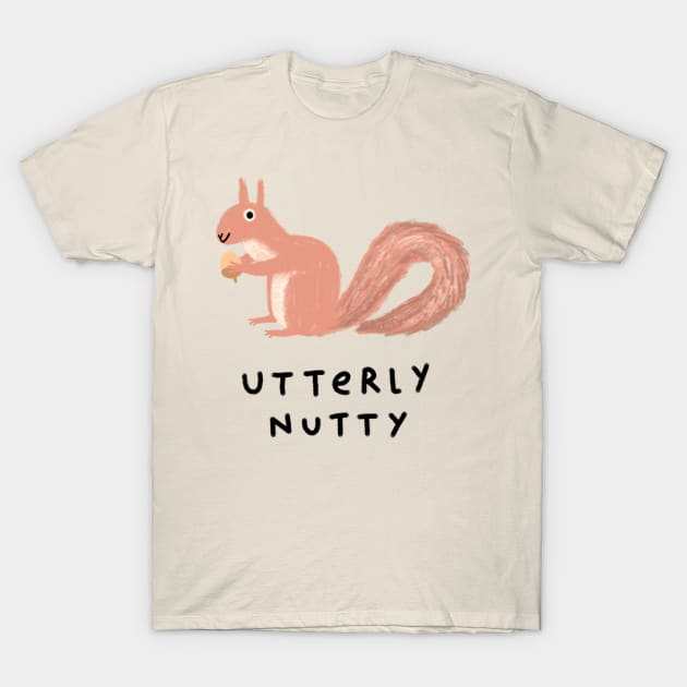 Utterly Nutty T-Shirt by Sophie Corrigan